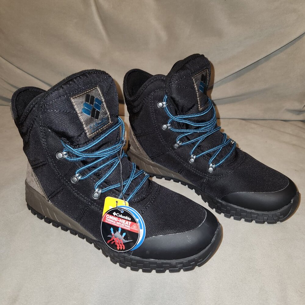 NEW Columbia Fairbanks Omni Heat boots, Men's Size 9